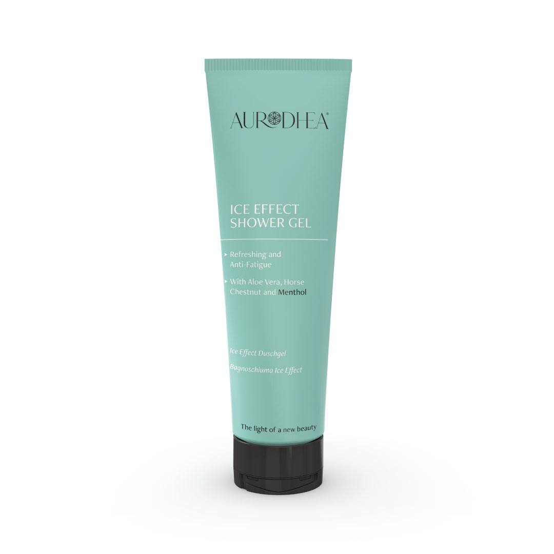 Gel douche effet froid