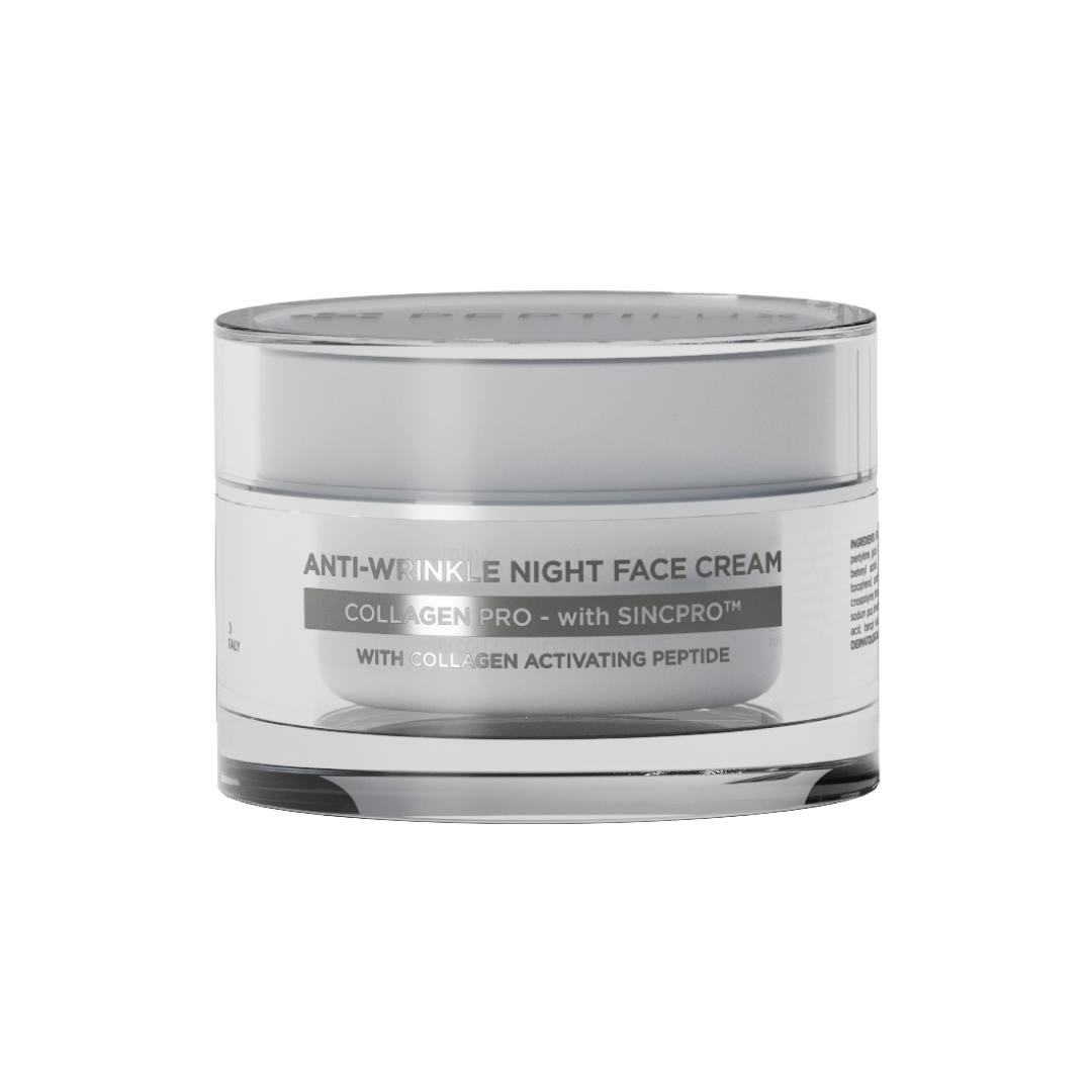 Peptilux – Crème visage nuit anti-rides « Collagen Pro » avec SINCPRO™