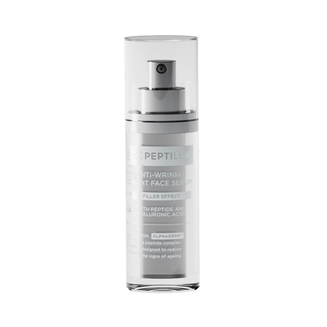 Peptilux – Sérum visage nuit anti-rides « effet filler » avec ALPHADERM™